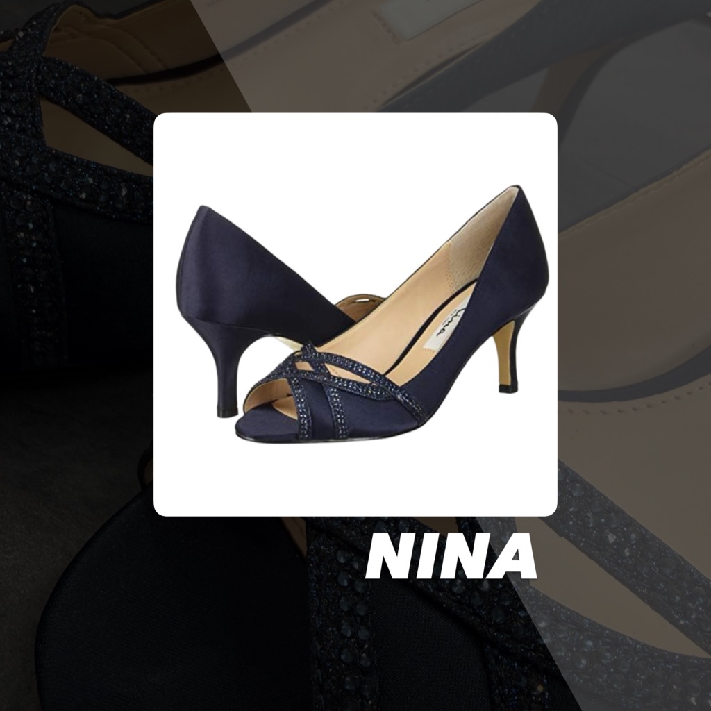 Euc Nina Blue Manon Heels